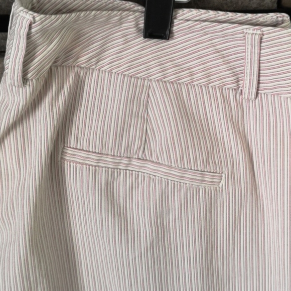 Dockers Pink & White Pinstriped Capris - Picture 4 of 10